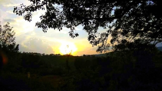 Sunset at Nilgiris